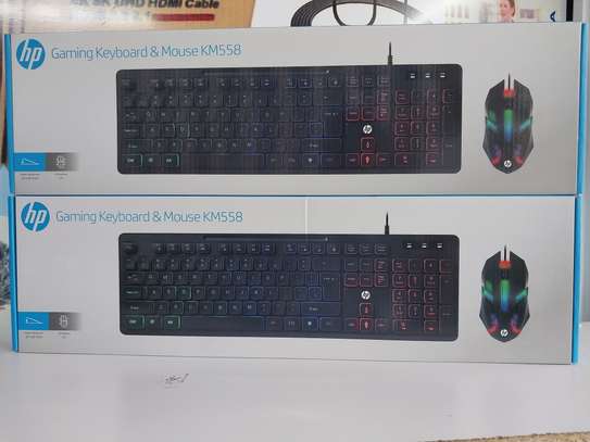 KM558 Wired Gaming Keyboard and Mouse image 1