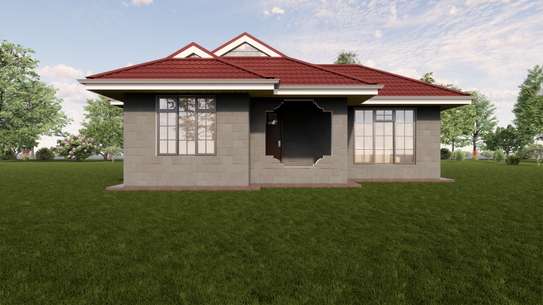 A Simple Two Bedroom House Plan image 1
