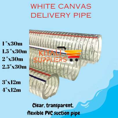 2' Clear Wired Sunction Pipe 30M. image 1