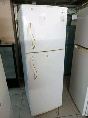 Lg double door fridge 400litres image 1