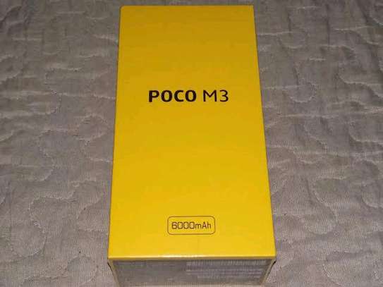 Xiaomi Poco M3 128gb+4gb Ram 6000mAh Battery, 48mp Camera +2 Years Warranty Guarantee image 1
