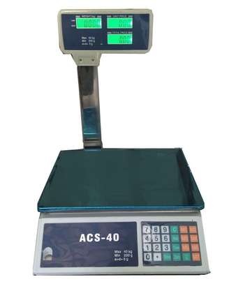 Commercial ACS 40 Digital Kitchen Weighing Scales image 1