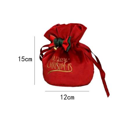Santa Gift Candy Cookie Apple Bag image 4