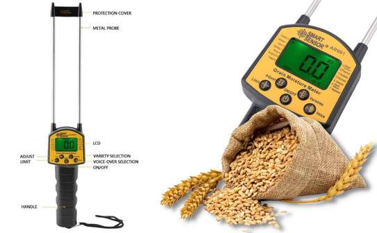 Moisture Meter Moisture Meters for Corn Wheat Rice Beans image 5