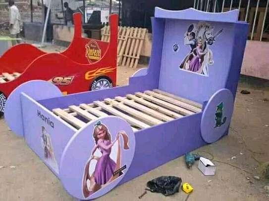 Beautiful Children's Car Bed(3by6) image 1