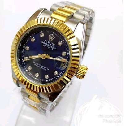 Rolex oyster perpetual designer watch image 1