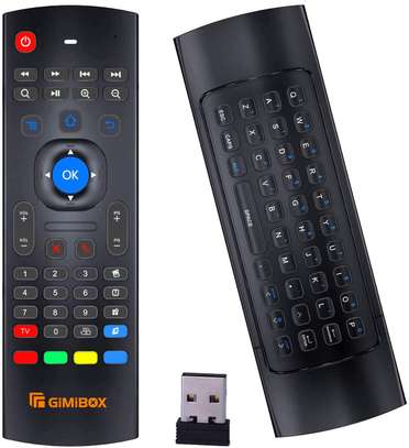 air mouse for android tv box gimibox mx3 pro wireless keyboard 2 4g smart tv remote with motion sensing game handle android remote control for