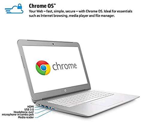 HP 14a-na0020nr Chromebook 14-Inch HD Laptop, Chrome  image 1