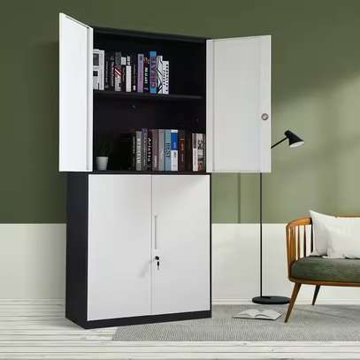 4-Door Steel Office Cabinet image 4