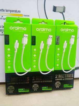 2 meters Oraimo Fast Charging Type C USB Cable image 2