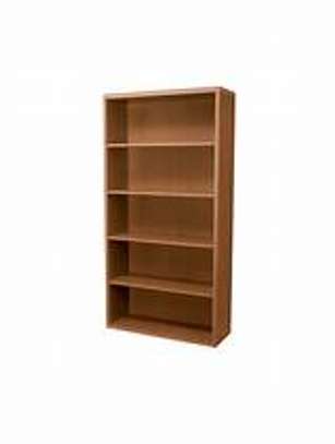 Cabinets: 4-Shelves Vertical Book Rack image 4