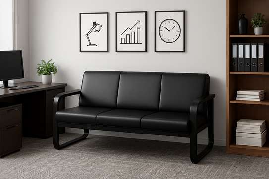 Office Sofa: Five Seater Office Sofa Set image 2
