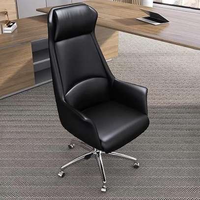 Office Chair: Upholstered Director's Office Chair image 3