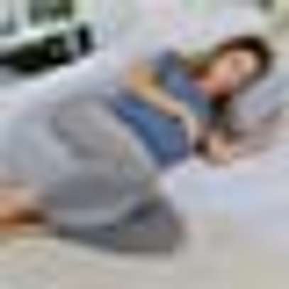 Pregnancy Pillow, Grey U-Shape Full Body Pillow image 4