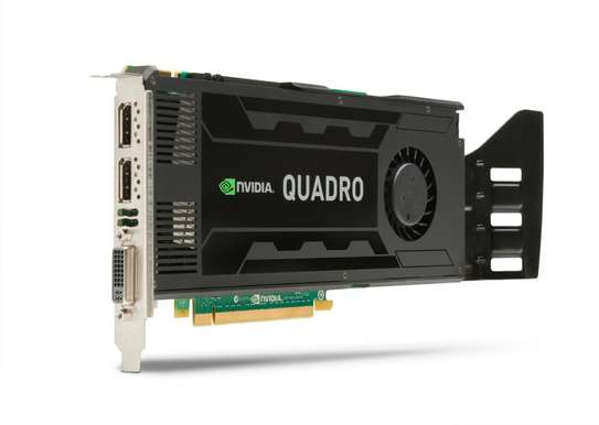 Nvidia Quadro K4000 3GB PCIe 2xDVI 2xDP Graphics Card image 2