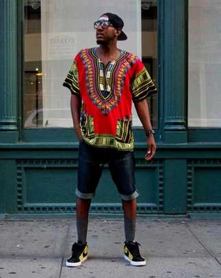 Traditional dashiki shirts image 6