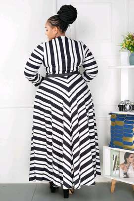Stripped maxi dresses image 4