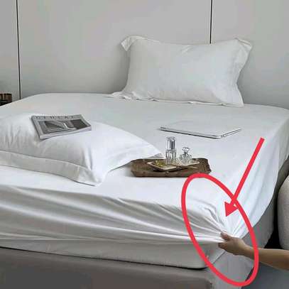 Fitted White Bedsheets image 2