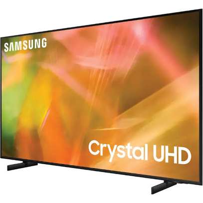 SAMSUNG 55INCHES 55AU8100 SMART 4K CRYSTAL UHD FRAMELESS TV. image 1