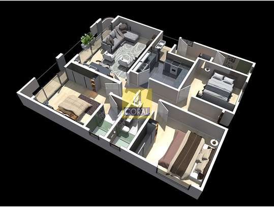 2 Bed Apartment in South C image 1