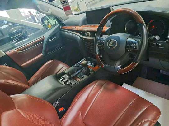 Lexus LX 570 2017 model gray colour image 3