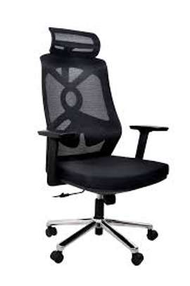Mesh Swivel Comfortable Office Working Adjustable Seat image 4