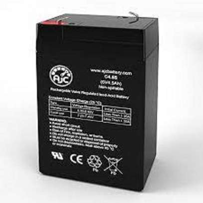 6v 4.5Ah Sealed Lead Acid Battery with F1 Terminals image 1