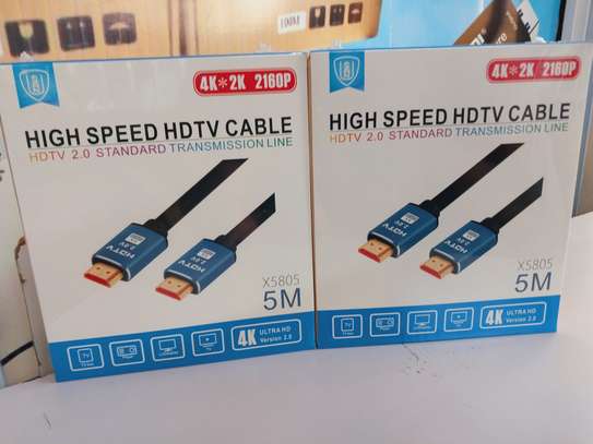 HDMI Cable HIGH SPEED HDTV 4K X5805 5M image 1