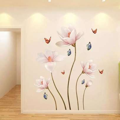 Removable 3D Flower Wall Sticker image 2
