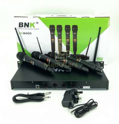 BNK BK8400 UHF Wireless Microphone System with 4 Mics image 3