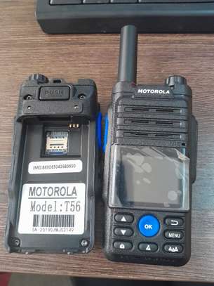 motorola t56 long range gps walkie talkies radio calls image 1