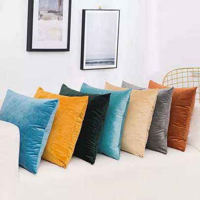 plain colorful throw pillows image 6
