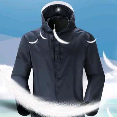 Adult raincoat with cap image 4