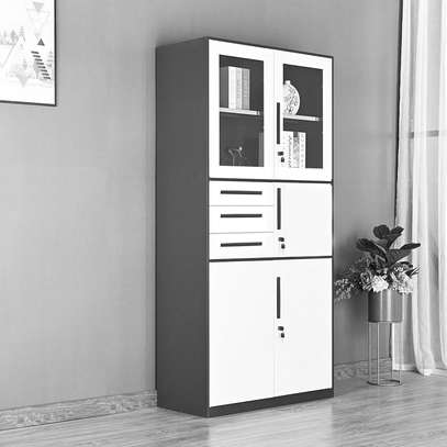 Office Cabinet: Modern  Full Height File Cabinet With Safe image 2