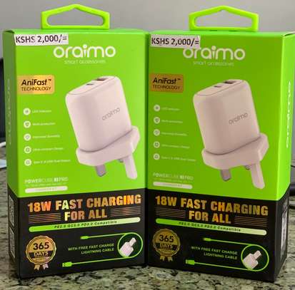 18W Oraimo Fast Charger lightning image 2