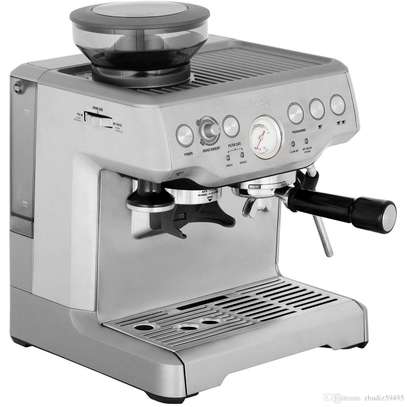 Espresso Coffee Machine with Coffee Grinder image 1