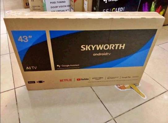 43 Skyworth Frameless Android +Free TV Guard - New image 1
