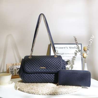 HIGH END FASHION LADIES HANDBAGS 2 IN 1 image 2