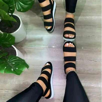Ladies strappy sandals image 3