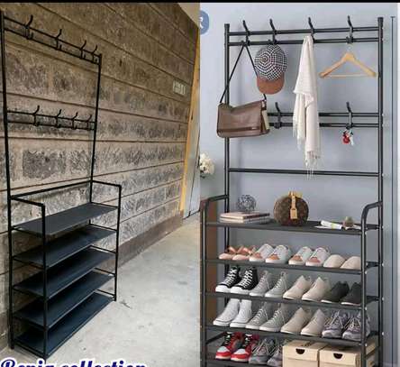 Multifunctional Shoe,Hat and Cloth hanger rack on offer image 2
