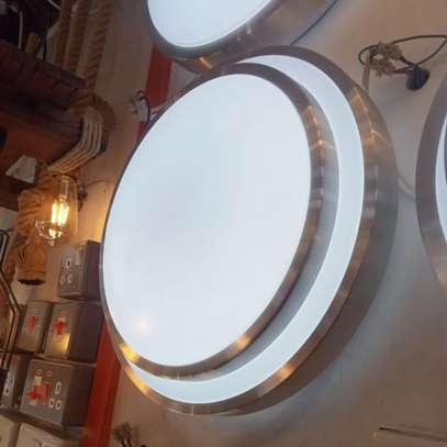 Double Aluminium Round Ceiling Light image 3