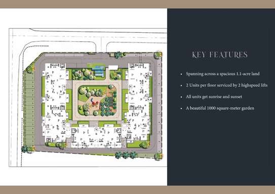 2 Bed Apartment with En Suite in Kilimani image 7