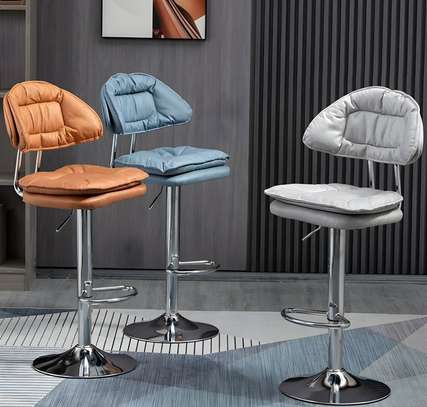 Office stool : Adjustable Swivel High Bar Stool image 1