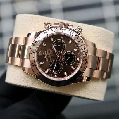 Everose Gold Rolex Daytona 116505 chocolate Dial image 3