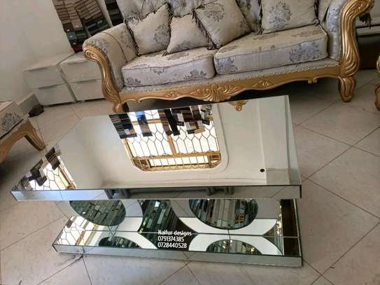 Mirrored coffee table design/Latest tables Kenya image 6