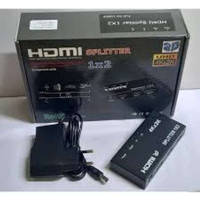HDMI Splitter Full HD 1080P 1X4 Port Box Hub HDTV PC image 3