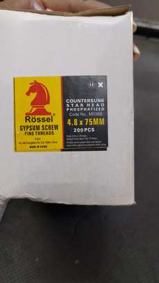GYPSUM SCREWS 4.8 X 75MM  BLACK FINE PITCH THREAD image 2