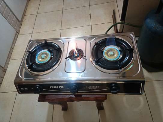 3 Burner Auto ignition stainless steel Cooktops image 2
