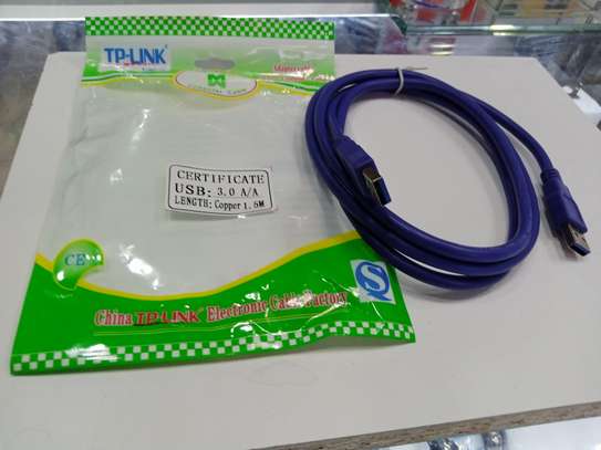 High Speed USB3.0 USB Male to USB 3.0 Male Extension Cable image 1