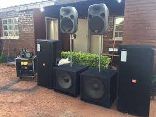 HIRE OF SOUND SYSTEM image 1
